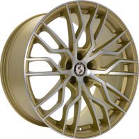 Etabeta MEDUSA Gold matt full pol. Felge 9x21 - 21 Zoll 5x114,3 Lochkreis