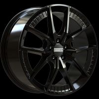 Fondmetal Elatha glänzend schwarz Felge 8.5x19 - 19 Zoll 5x112 Lochkreis