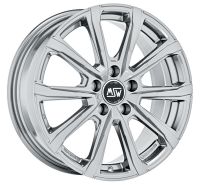 MSW 79 FULL SILVER Wheel 7x17 - 17 inch 5x100 bold circle