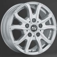 MSW 48 VAN FULL SILVER Felge 7x17 - 17 Zoll 5x114,3 Lochkreis