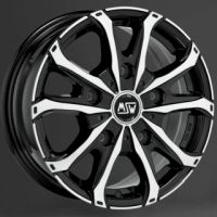 MSW 48 VAN GLOSS BLACK FULL POLISHED Felge 7x17 - 17 Zoll 5x160 Lochkreis