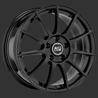 MSW 85 GLOSS BLACK Felge 7x17 - 17 Zoll 4x100 Lochkreis