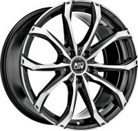 MSW 48 glänzend schwarz voll poliert Felge 9x19 - 19 Zoll 5x130 Lochkreis