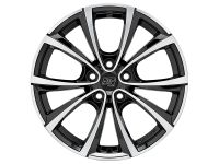 MSW 27 T GLOSS BLACK FULL POLISHED Felge 8,5x18 - 18 Zoll 5x114,3 Lochkreis
