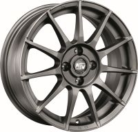 MSW 85 MATT GRAPHITE Felge 7x17 - 17 Zoll 4x100 Lochkreis