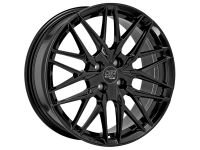 MSW 50/4 GLOSS BLACK Felge 7x17 - 17 Zoll 4x100 Lochkreis