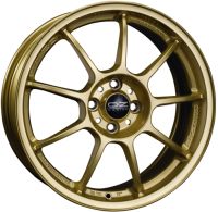 OZ ALLEGGERITA HLT RACE GOLD Felge 10x18 - 18 Zoll 5x120,65 Lochkreis