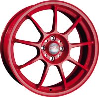 OZ ALLEGGERITA HLT rot Felge 10x18 - 18 Zoll 5x120,65 Lochkreis