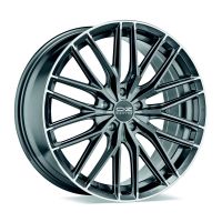 OZ GRAN TURISMO HLT STAR GRAPHITE D.CUT Felge 8,5x19 - 19 Zoll 5x108 Lochkreis
