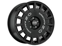 OZ RALLY RACING GLOSS BLACK+SIL.LET. Felge 8x18 - 18 Zoll 5x108 Lochkreis