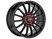OZ SUPERTURISMO EVOLUZIONE GLOSS BLACK+RED LET. Felge 8,5x19 - 19 Zoll 5x114,3 Lochkreis