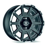 Sparco SPARCO DAKAR MATT BL. LIP P.+RIV. Wheel 7,5x17 - 17 inch 5x114,3 bolt circle