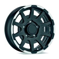 Sparco SPARCO DAKAR MATT BLACK LIP POLISHED Felge 5,5x16 - 16 Zoll 5x139,7 Lochkreis