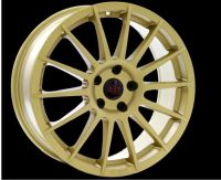 TEC AS2 gold Felge 7,5x17 - 17 Zoll 5x100 Lochkreis