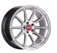 TEC GT7 hyper-silver Felge 8,5x19 - 19 Zoll 56x110 Lochkreis