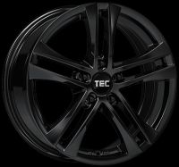 TEC AS4 Schwarz-Glanz Felge 7,5x17 - 17 Zoll 5x100 Lochkreis