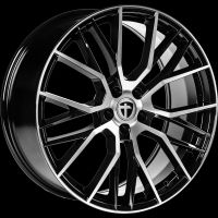 Tomason TN23 schwarz Diamant poliert Felge 8,5x19 - 19 Zoll 5x120 Lochkreis