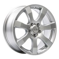 Tomason TN3F silber lackiert Felge 6.5x16 - 16 Zoll 6x130 Lochkreis