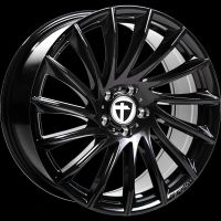 Tomason TN16 schwarz lackiert Felge 8.0x18 - 18 Zoll 5x108 Lochkreis