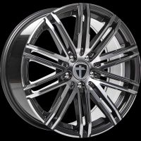 Tomason TN18 titan poliert Felge 8.0x18 - 18 Zoll 5x112 Lochkreis