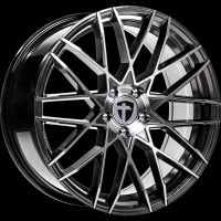 Tomason TN19 dunkel titan poliert Felge 9.0x21 - 21 Zoll 5x112 Lochkreis