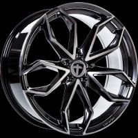 Tomason TN22 Dark Hyper black polished Felge 10x22 - 22 Zoll 5x130 Lochkreis