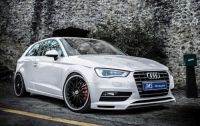 Frontlippe JMS Racelook exclusiv Line 3+5-trg ohne S-Line passend für Audi A3 8V