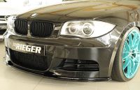 Spoilerschwert schwarz glanz passend für BMW E81 / E82 / E87 / E88