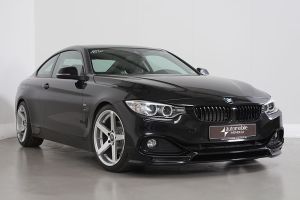 JMS Exklusiv Line Coupe/Cabrio/Grand Coupe Frontlippe mit integriertem Diffusor mittig passend für BMW F36