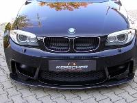front splitter real carbon Kerscher tuning for original front bumper E82 M-Coupe fits for BMW E81 / E82 / E87 / E88