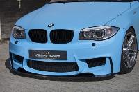 front splitter real carbon for front Kerscher Tuning fits for BMW E81 / E82 / E87 / E88