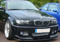 Frontspoilerschwert Carbon für  2 Kerscher Tuning passend für BMW E46