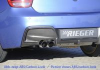 Rieger Heckeinsatz SG 1 passend für BMW F20/21