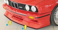 Rieger Spoilerlippe für orig. M3-Frontschürze passend für BMW E30