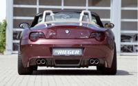 Heckschürzenansatz für Doppelendrohr links 2x90mm Rieger Tuning passend für BMW Z4