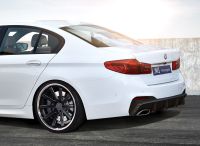 JMS Heckdiffusor mit Finnen M-Technik Echtcarbon passend für BMW G30/31
