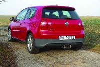 BN Pipes VW Golf 5 Endschalldaempfer, passend in die R32 Schürze
