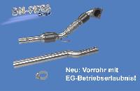 BN Pipes Audi A3 8P Vorrohr mit 200 cpsi Kat (nur 2,0 TFSI)