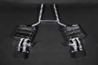Capristo stainless steel exhaust system, valve system control via the on-board Audi control system fits for Audi RS4 B7