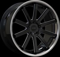 CORSPEED DEVILLE Inox Mattblack Puresport INOX gefräst 10x20 5x120 Lochkreis