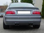 Eisenmann Endschalldämpfer Edelstahl Duplex (links/rechts) passend für BMW E46