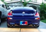 Eisenmann Racing Motorsport Sound Endschalldämpfer Edelstahl Duplex (links/rechts) passend für BMW E63 Coupe/BMW E64 Cabrio/ convertible M