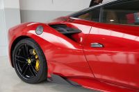 Capristo side panel in the air intake, matt finish fits for Ferrari 488 GTB