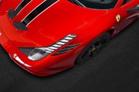 Capristo Luftauslassrippen Front passend für Ferrari 458