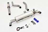 FMS Streetbeast 76mm Duplex-Anlage mit Klappensteuerung passt für Mercedes GLA-Klasse X156
