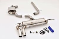 FMS Streetbeast 76mm single-catback-system with flap-control fits for Seat Leon 1P