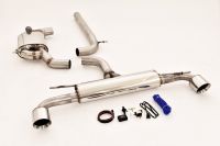 FMS Streetbeast 76mm Duplex-Anlage mit Klappensteuerung passt für VW Beetle 5C