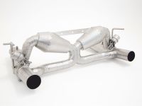 Friedrich Performance Manufaktur 76mm back-silencer with tailpipe left & right with valve-control passend für Ferrari 488 Pista inkl. Spider