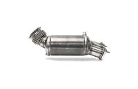 ECE Downpipe Ø 76/2x60mm Vorderrohr passend für BMW 135i E82/1C