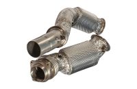 ECE Downpipe Ø 80/2x65mm Vorderrohr passend für BMW M4 GTS F82/F82 LCI